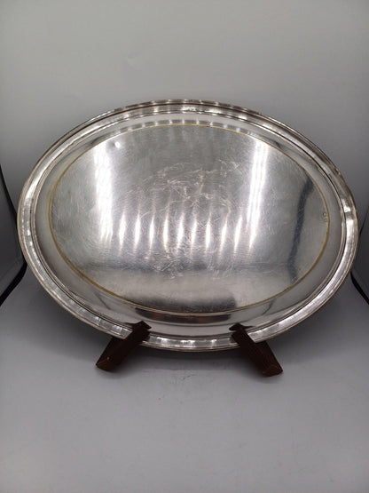 Plateau en Métal Argenté – Orfèvrerie Christofle - Poinçon OC AR CONCEPT