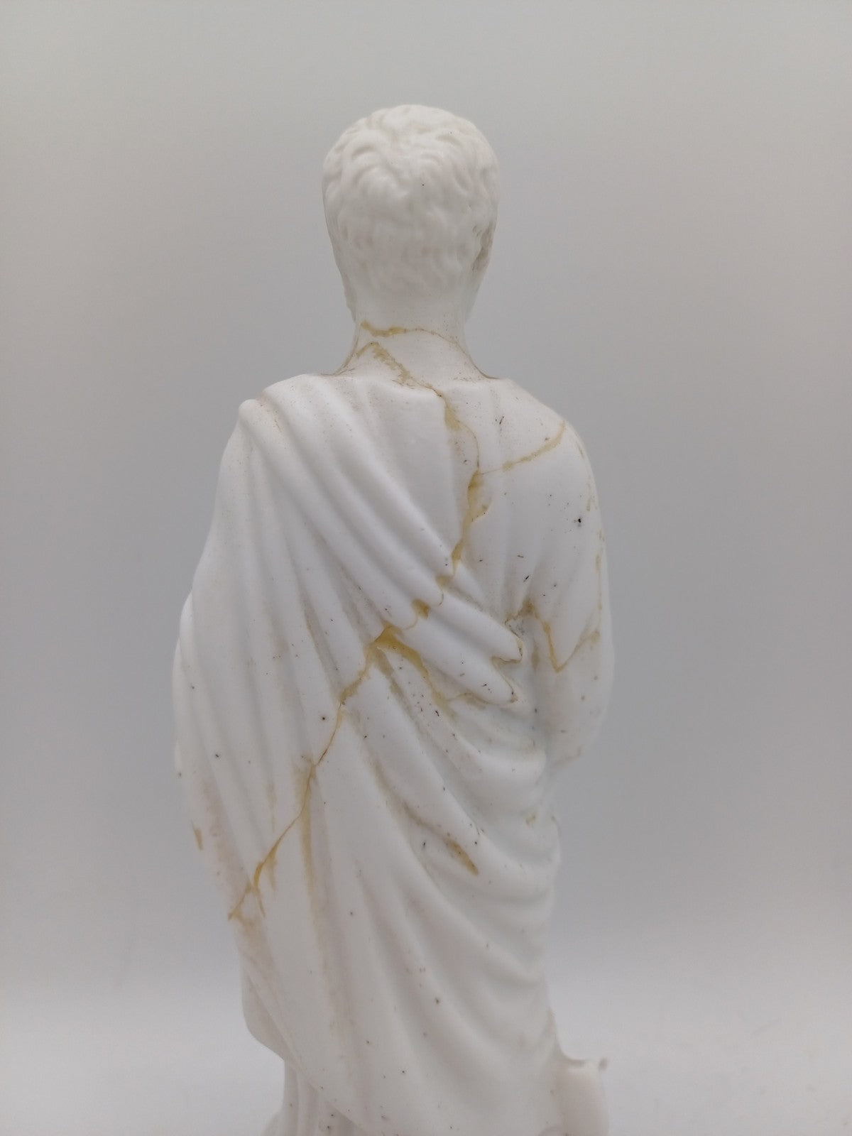 Statue en biscuit – Saint Joseph signé - Religieux - Vintage AR CONCEPT