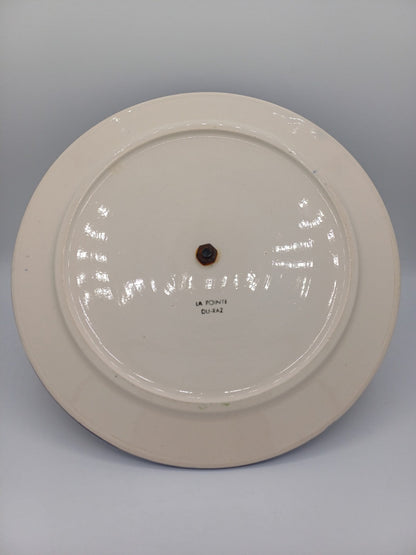 Plateau à Fromage en Faïence – Décor Breton "La Pointe du Raz" AR CONCEPT