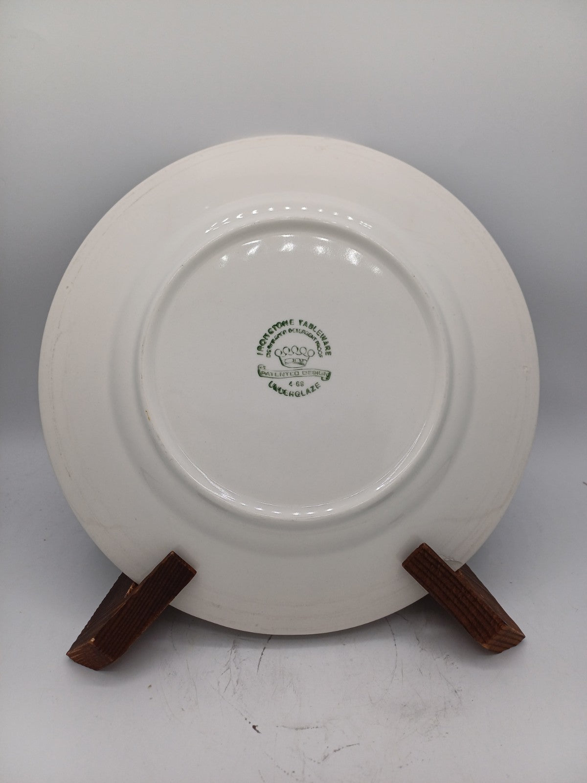 Lot de 2 assiettes commémoratives Révolution 1789 – Ironstone Tableware AR CONCEPT