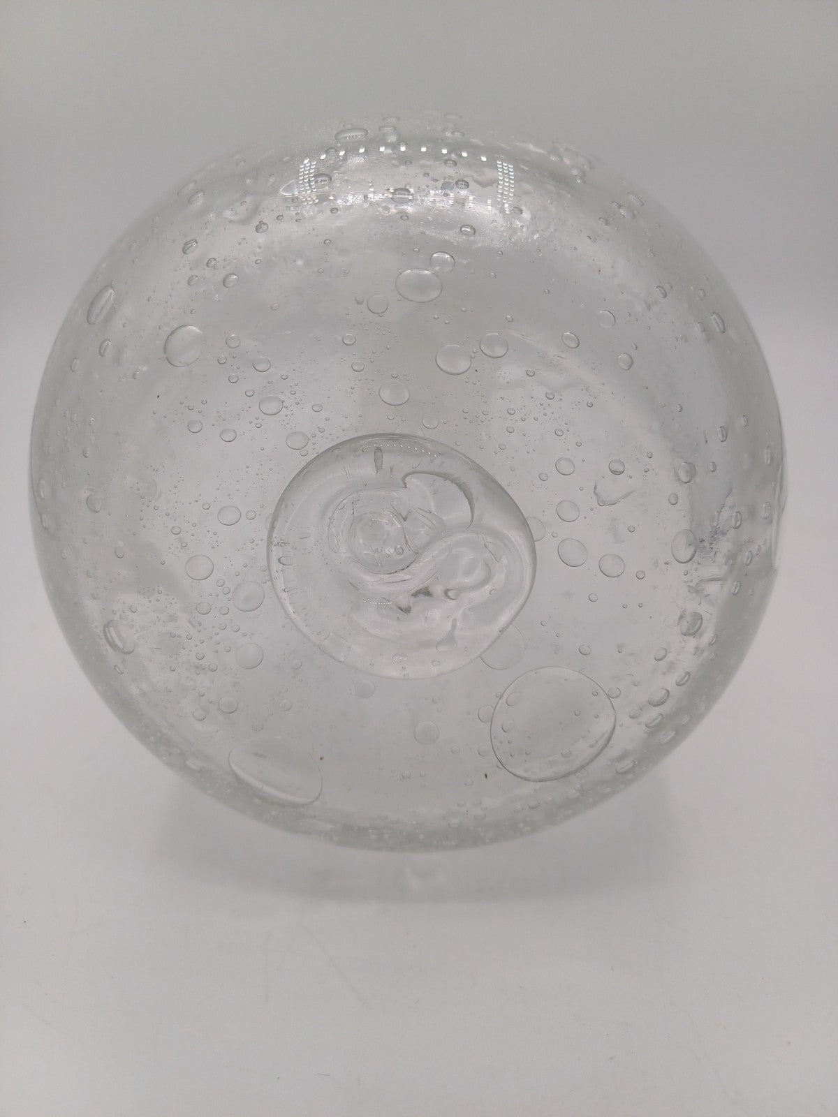 Ancien Vase en Verre Soufflé Bullé - Style Biot - Art de la Table - Décoration AR CONCEPT