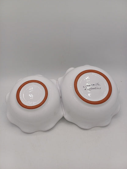 Coupelle à Apéritifs en Faïence de Moustiers – Séraillers à Moustiers AR CONCEPT