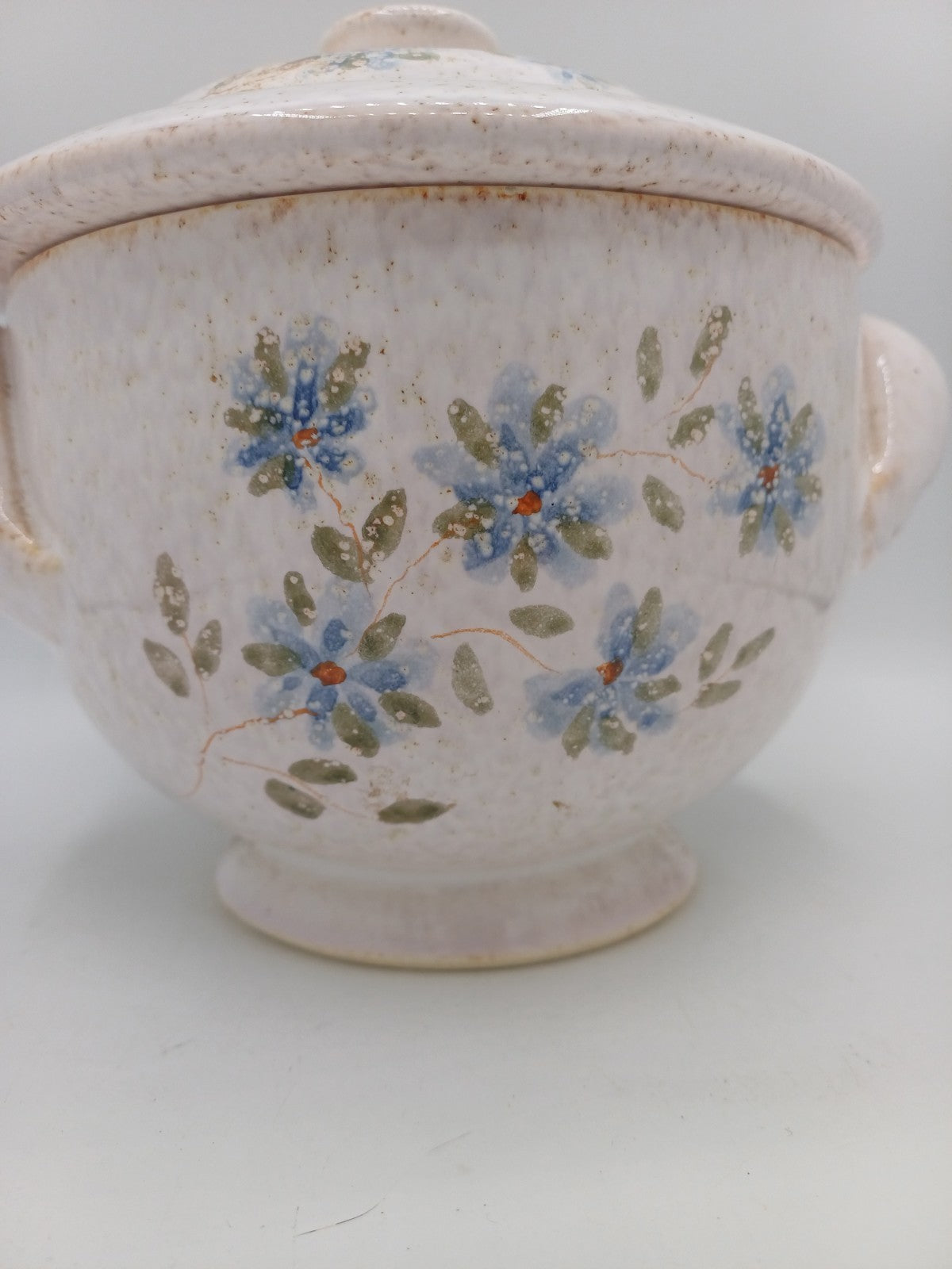 Petite Soupière en Porcelaine à Décor Floral – XXème siècle AR CONCEPT