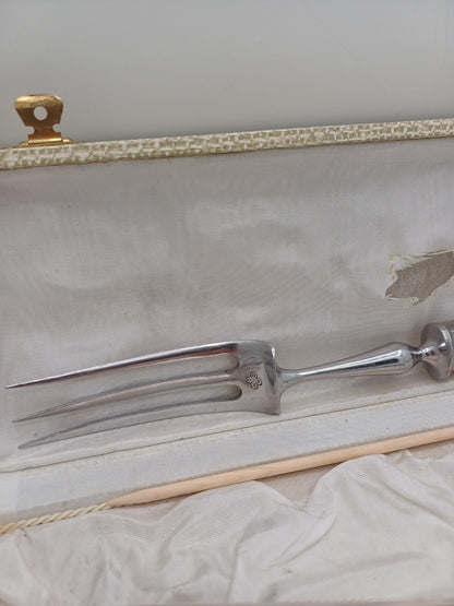 Service à découper le gigot – Christofle – Métal argenté et inox - France