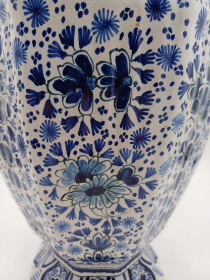 Vase / Potiche en faïence de Delft – Signé La Griffe de Porcelaine AR CONCEPT