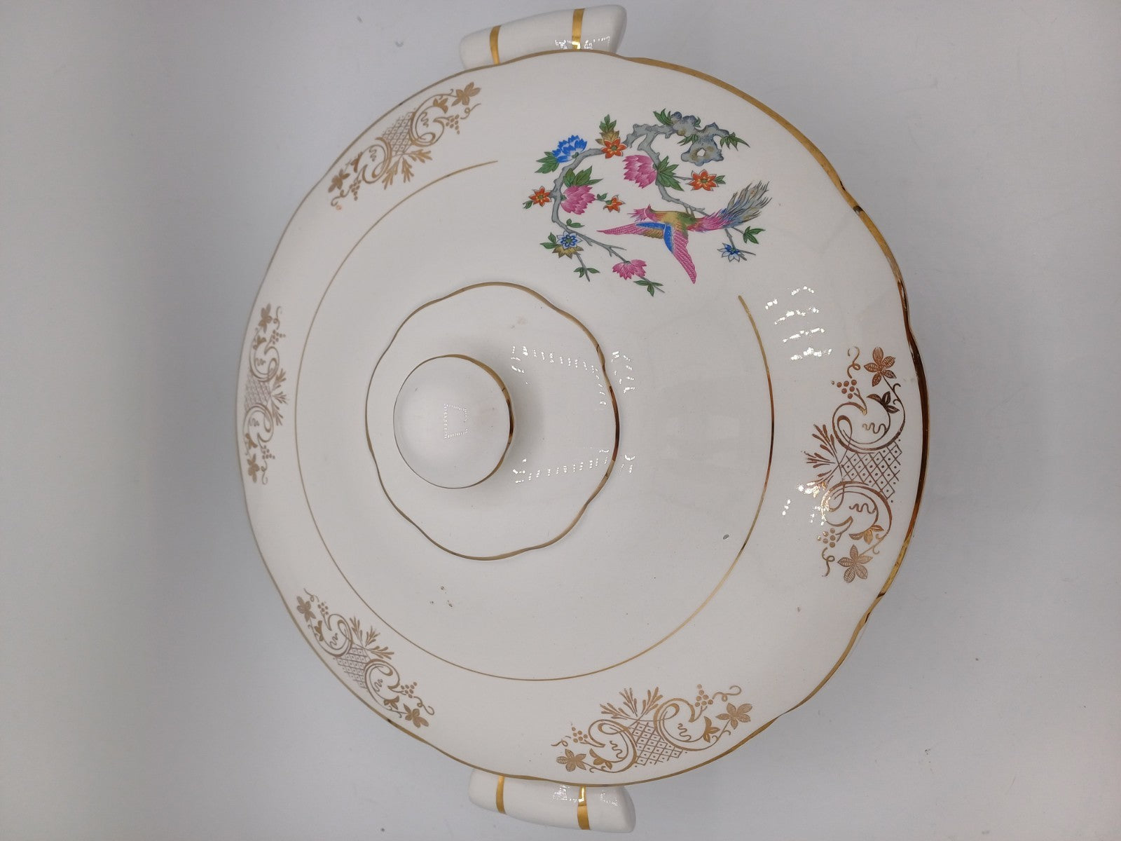 Soupière – Porcelaine de Lunéville – Décor floral - Collection AR CONCEPT