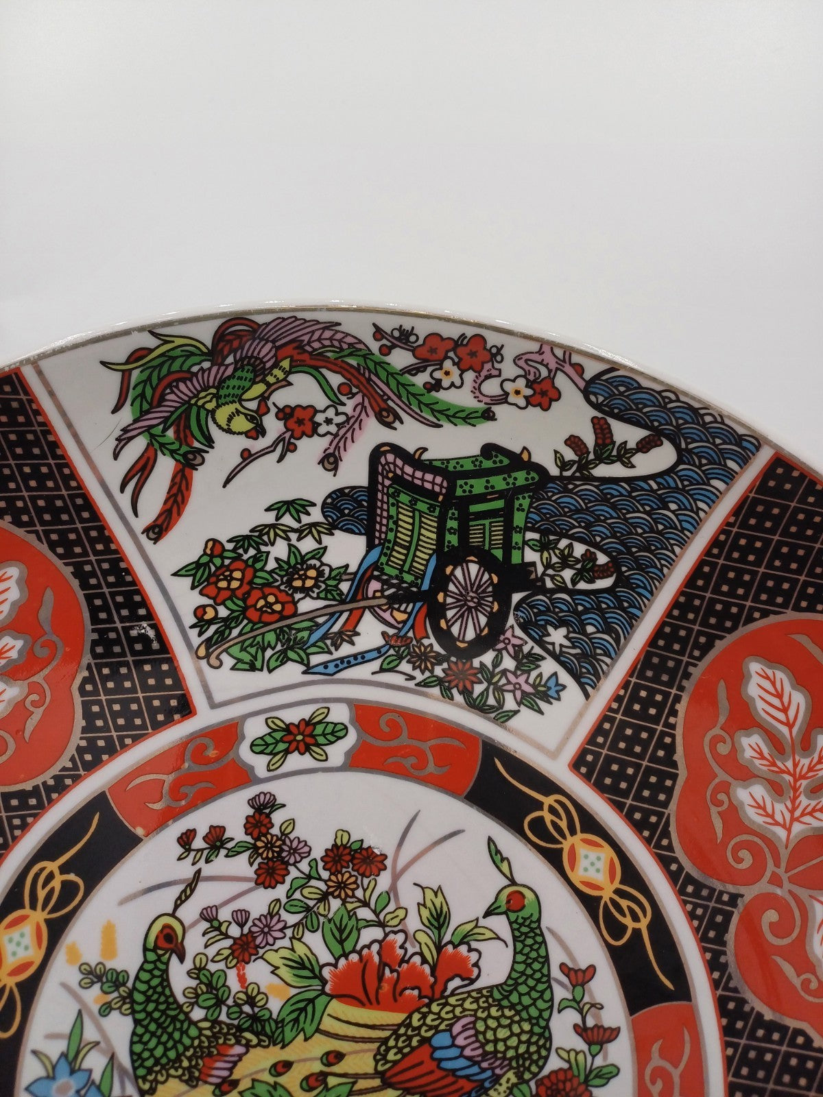 Grand Plat Amarir en Porcelaine Fine de Taous – Maroc AR CONCEPT