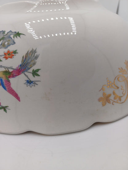 Saladier – Porcelaine de Lunéville – Décor floral - Collection AR CONCEPT