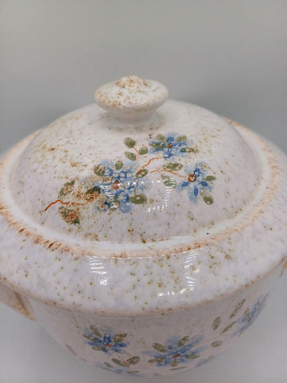 Petite Soupière en Porcelaine à Décor Floral – XXème siècle AR CONCEPT