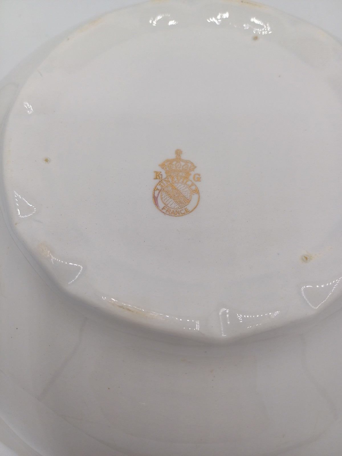 Saladier – Porcelaine de Lunéville – Décor floral - Collection AR CONCEPT