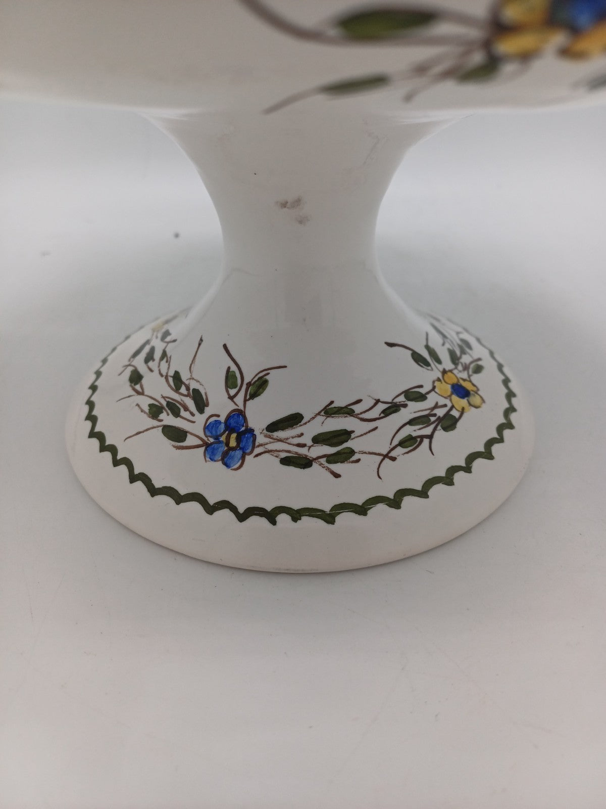 Compotier en Faïence Signé & Peint à la Main par Jean Paulet – XXème siècle AR CONCEPT