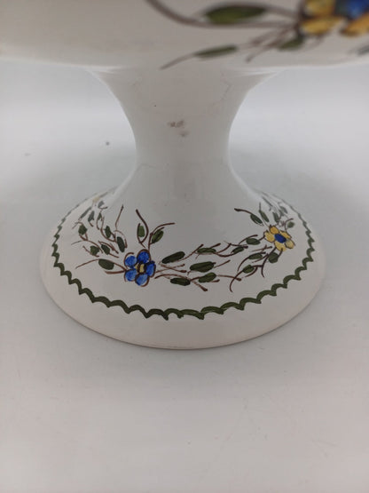 Compotier en Faïence Signé & Peint à la Main par Jean Paulet – XXème siècle AR CONCEPT