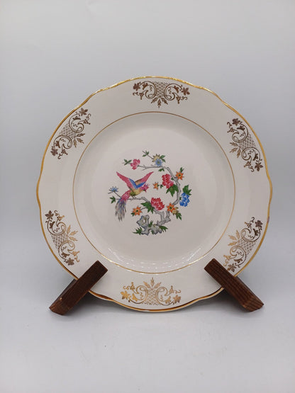 Lot de 24 Assiettes Plates en Porcelaine – Manufacture Lunéville – Décor Floral AR CONCEPT