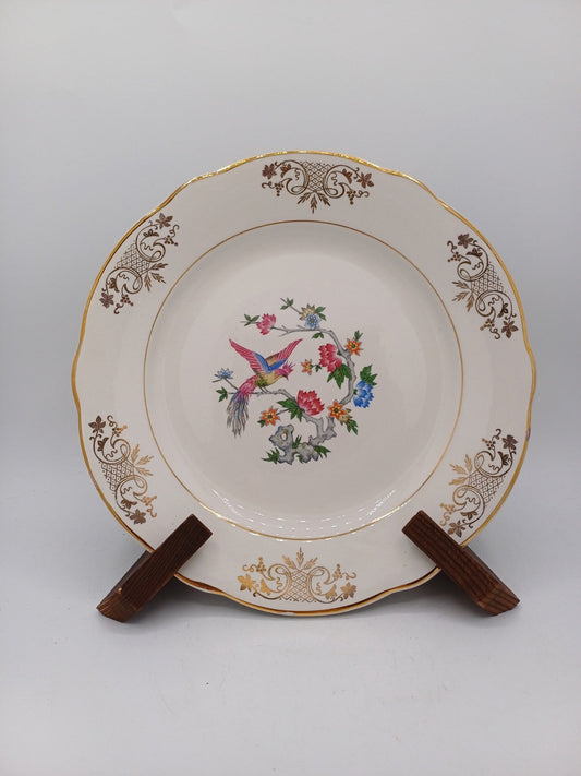 Lot de 24 Assiettes Plates en Porcelaine – Manufacture Lunéville – Décor Floral AR CONCEPT