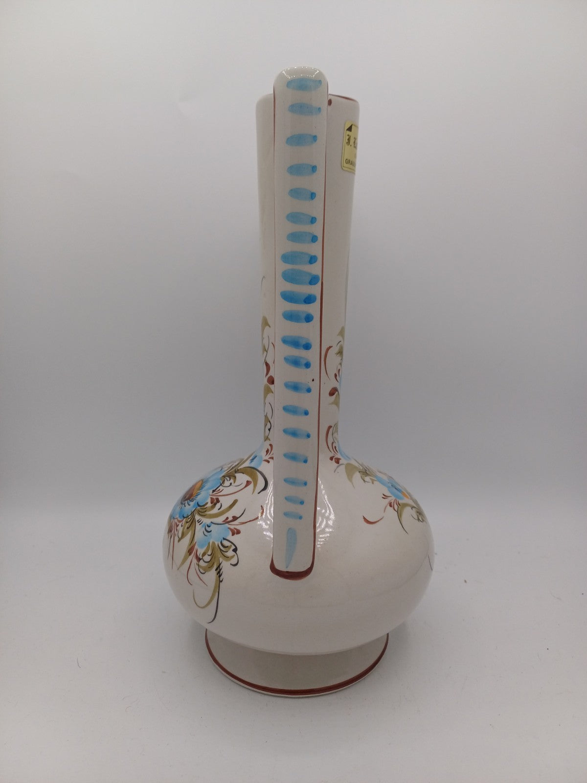 Aiguière en céramique numérotée – XXème siècle - Décor Floral AR CONCEPT