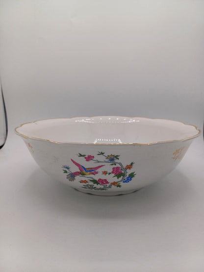 Saladier – Porcelaine de Lunéville – Décor floral - Collection AR CONCEPT