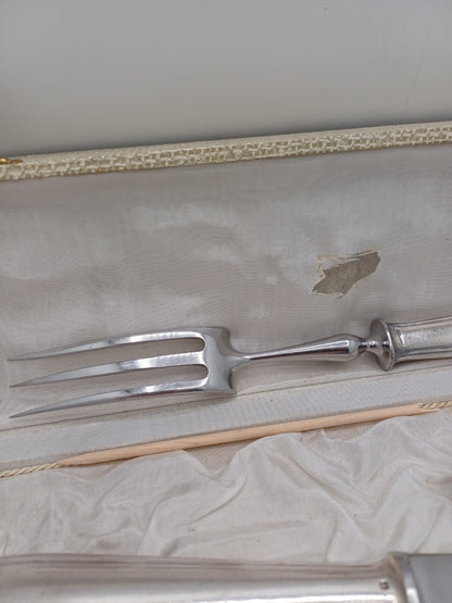 Service à découper le gigot – Christofle – Métal argenté et inox - France