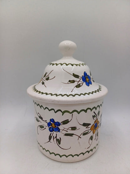 Lot de 3 pots en faïence signés Jean Paulet – XXème siècle - Peint à la Main AR CONCEPT