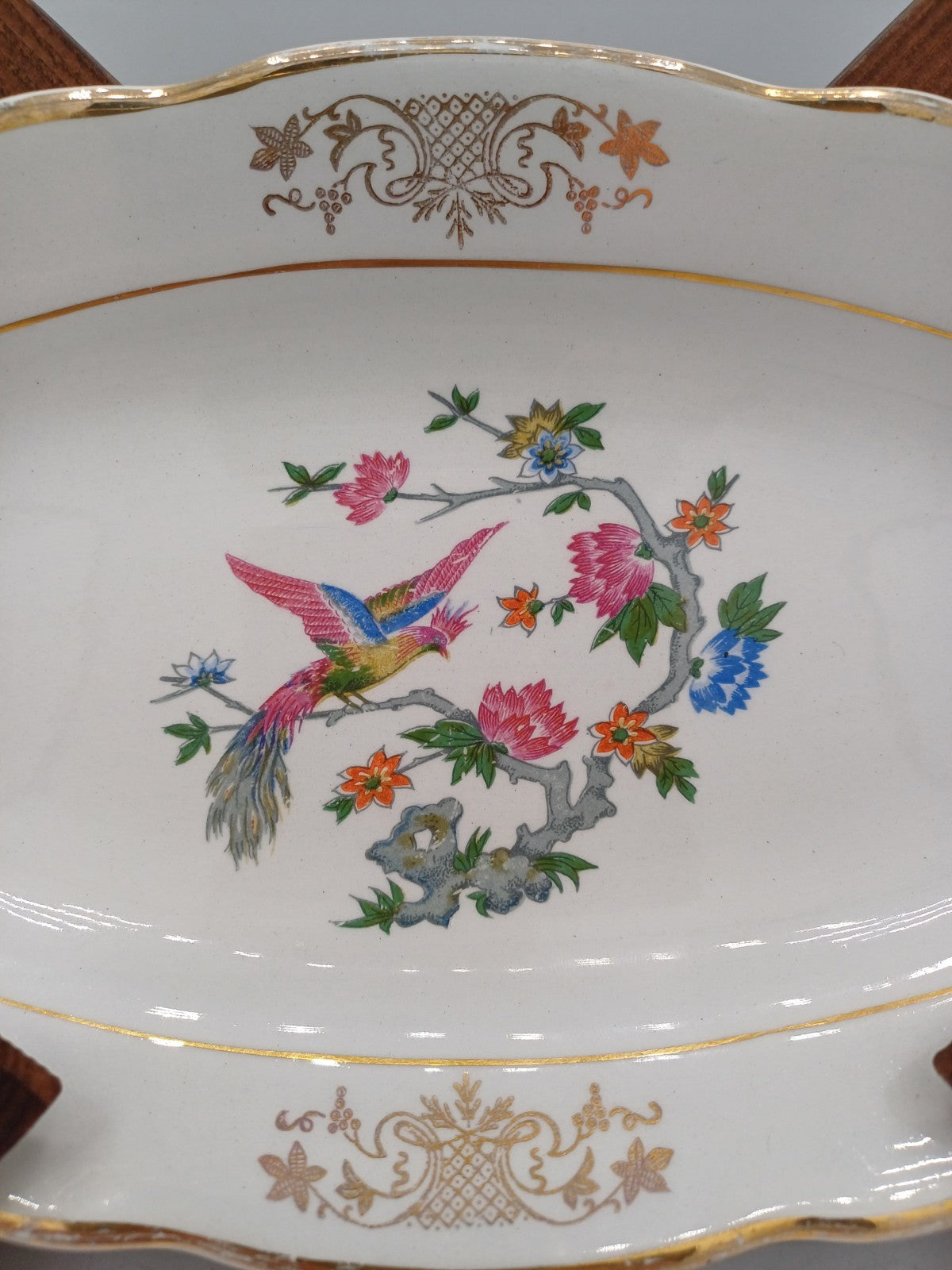 Lot de 2 raviers – Porcelaine de Lunéville – Décor floral - Collection AR CONCEPT