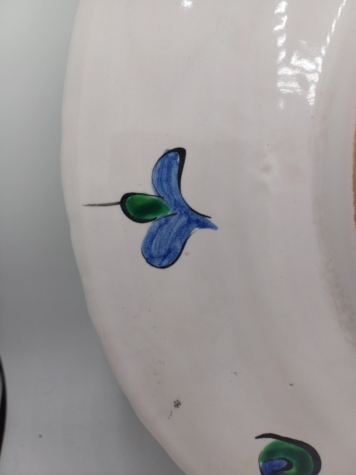 Plat Icaros Pottery – Rhodes (Grèce) – XXe siècle – Peint à la Main - A/212 AR CONCEPT