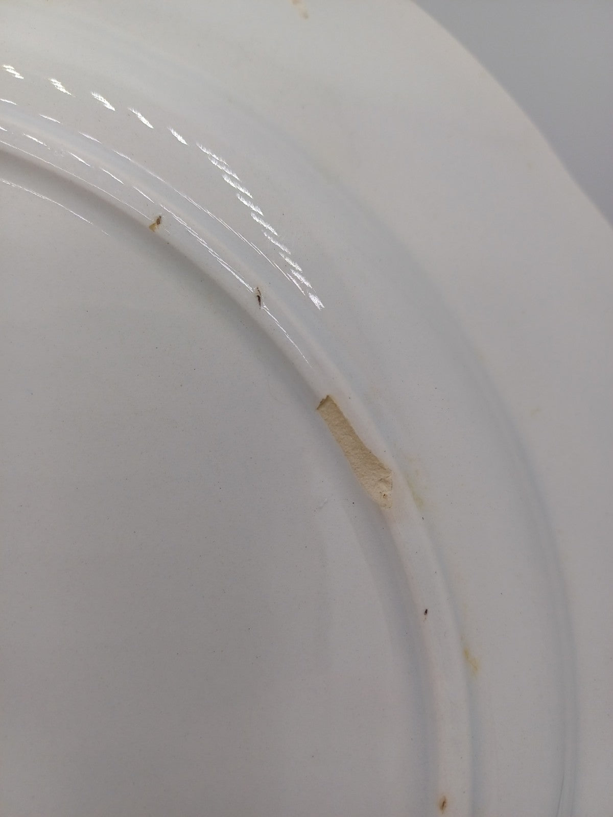 Plat en porcelaine – Décor floral – Lunéville, France - Collection AR CONCEPT