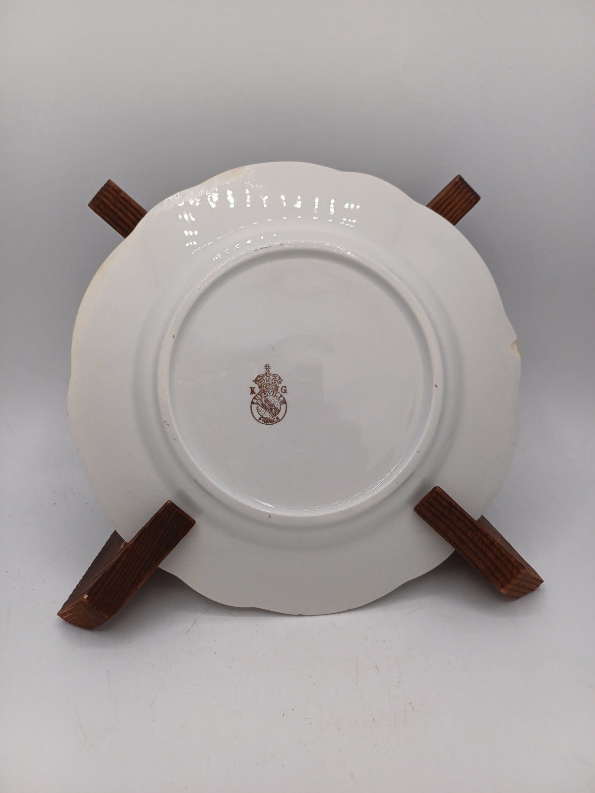 Lot de 12 assiettes à dessert – Porcelaine de Lunéville – Décor floral AR CONCEPT