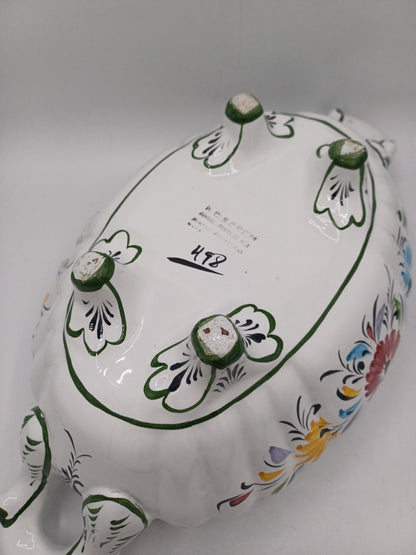 Soupière avec Louche en Faïence – Portugal – Peint à la main -  R&C CAL Juncal AR CONCEPT