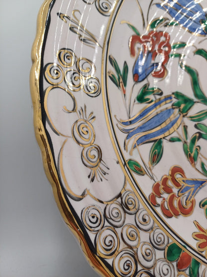 Plat Icaros Pottery – Rhodes (Grèce) – XXe siècle – Peint à la Main - A/212 AR CONCEPT