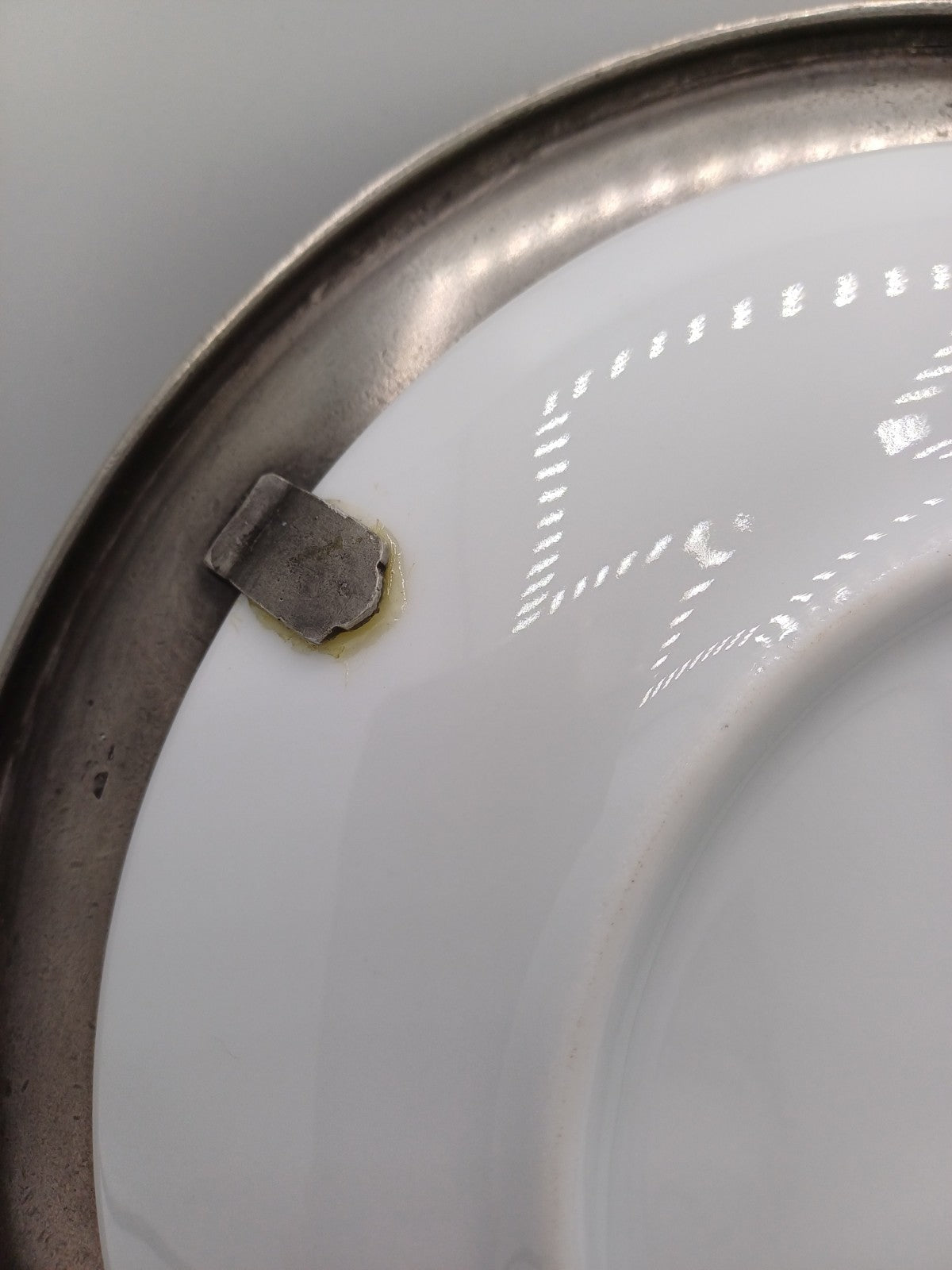 Lot de 2 assiettes en porcelaine allemande Bavaria – Winterling – Terra Veccttia AR CONCEPT