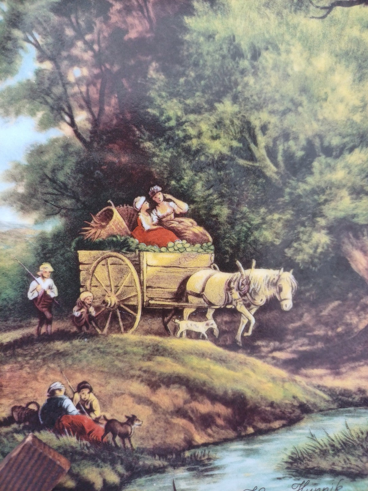 Assiette en porcelaine de Limoges – signée J.C. Van Hunnik, P. Pastaud AR CONCEPT