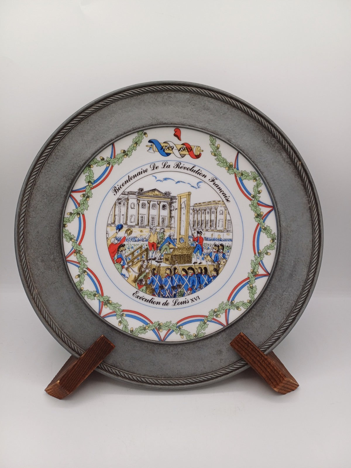 Assiette en Porcelaine – Bicentenaire Révolution Française - Apilco AR CONCEPT