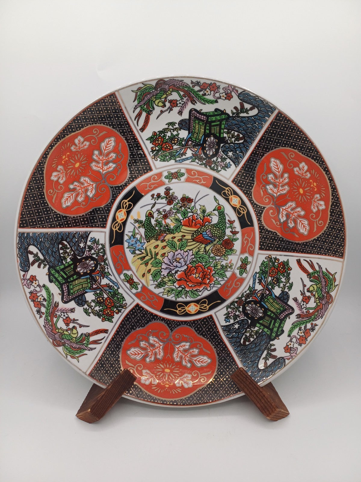 Grand Plat Amarir en Porcelaine Fine de Taous – Maroc AR CONCEPT