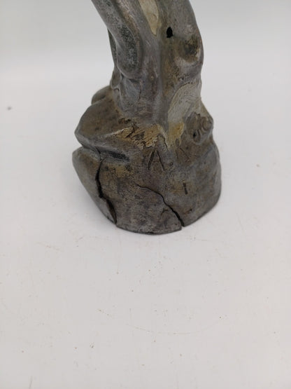 Statuette en régule argenté signée Rucho – "Marika" - Vintage - Déco Intérieur