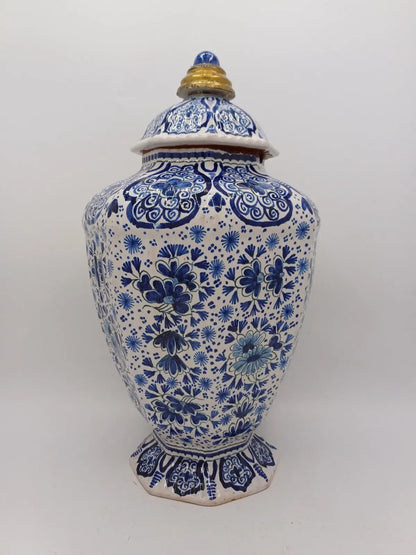 Vase / Potiche - Faïence de Delft - Signé La Griffe de Porcelaine AR CONCEPT