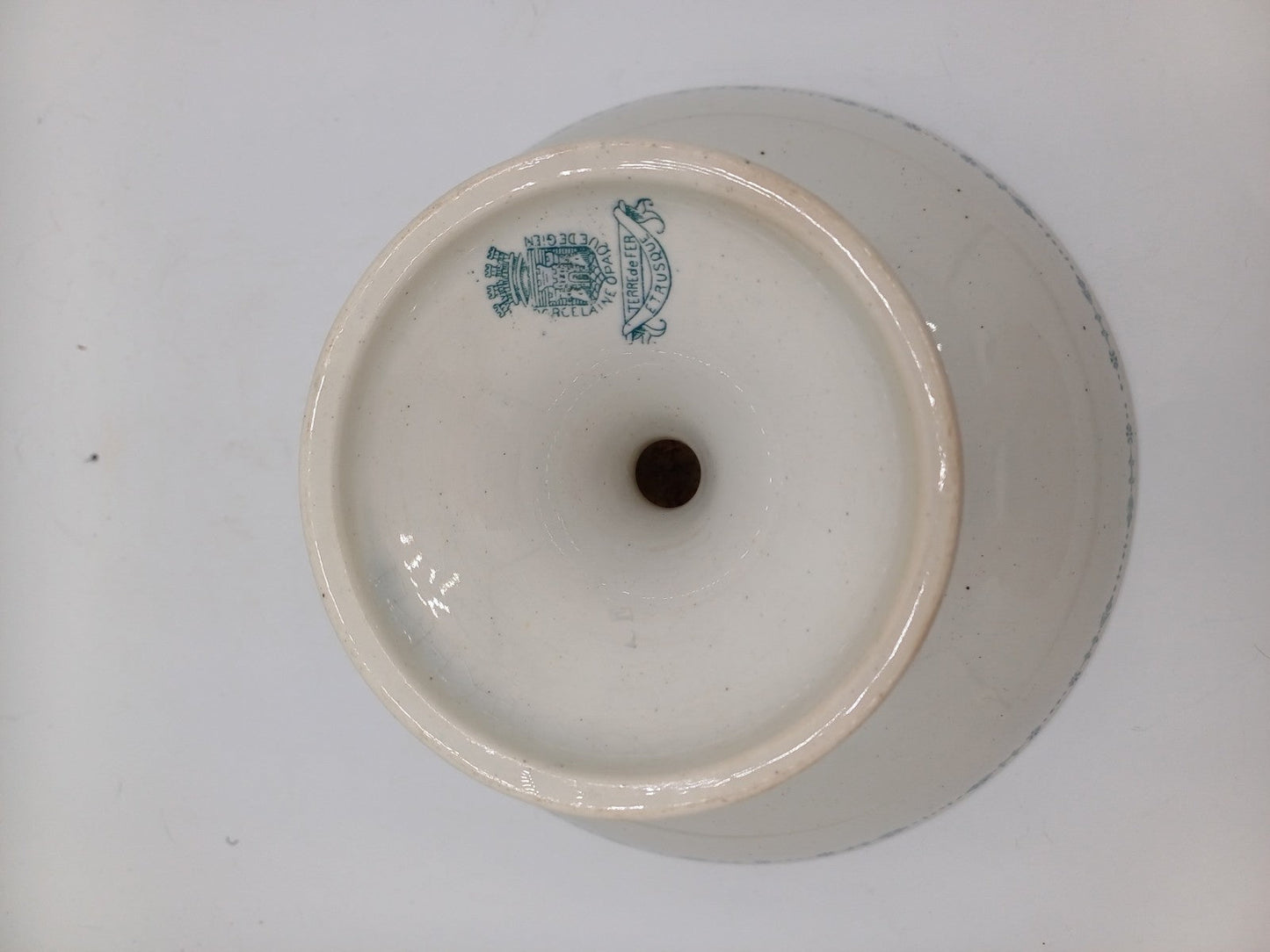 Compotier en Terre de Fer – Gien - Modèle étrusque - Porcelaine Opaque AR CONCEPT