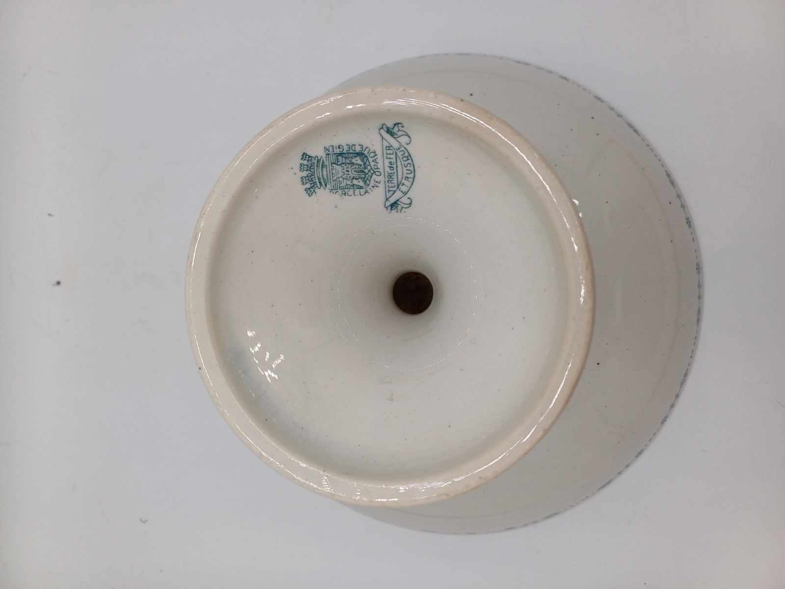 Compotier en Terre de Fer – Gien - Modèle étrusque - Porcelaine Opaque AR CONCEPT