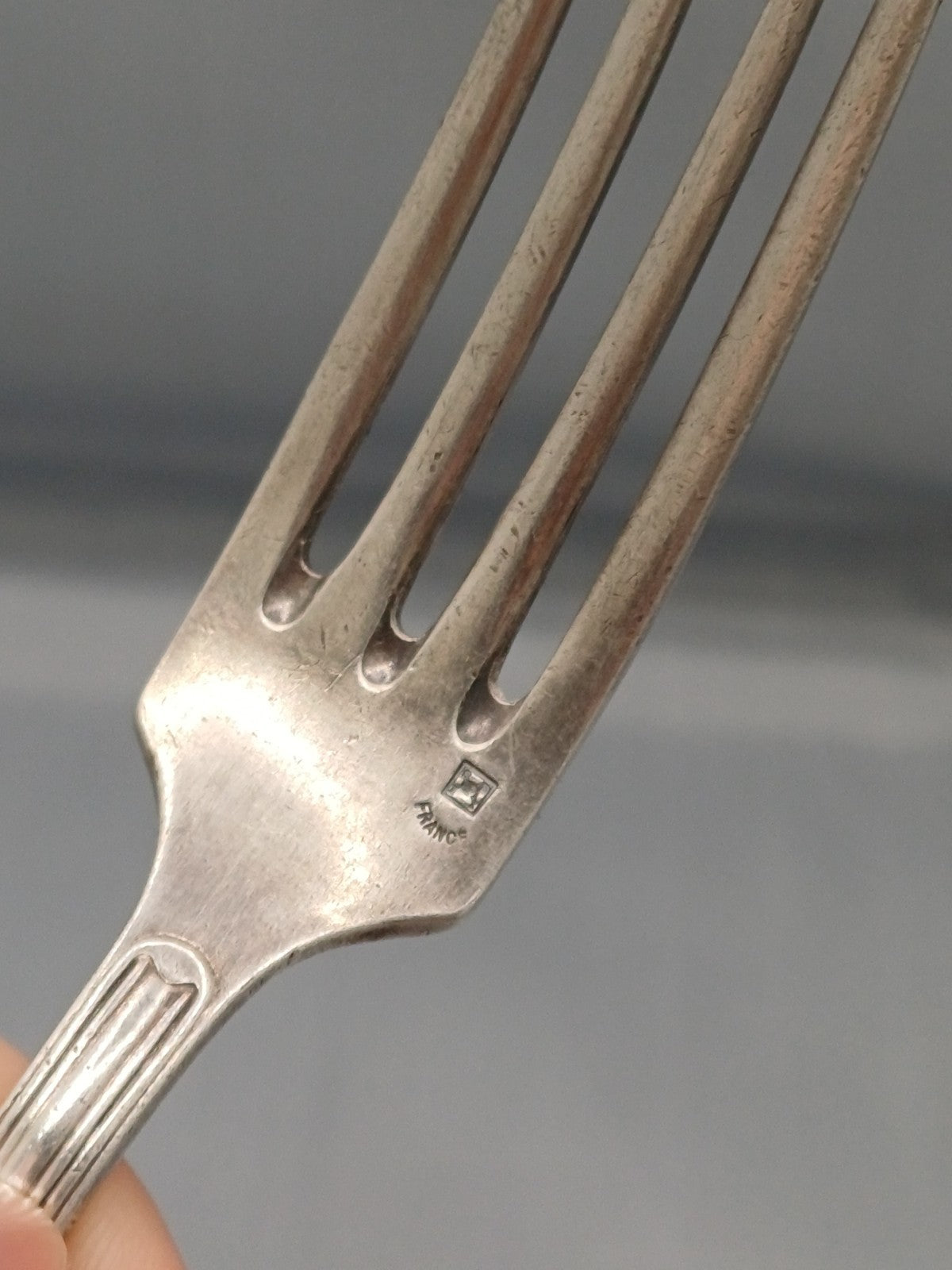 Lot De 3 Fourchettes En Metal Argenté