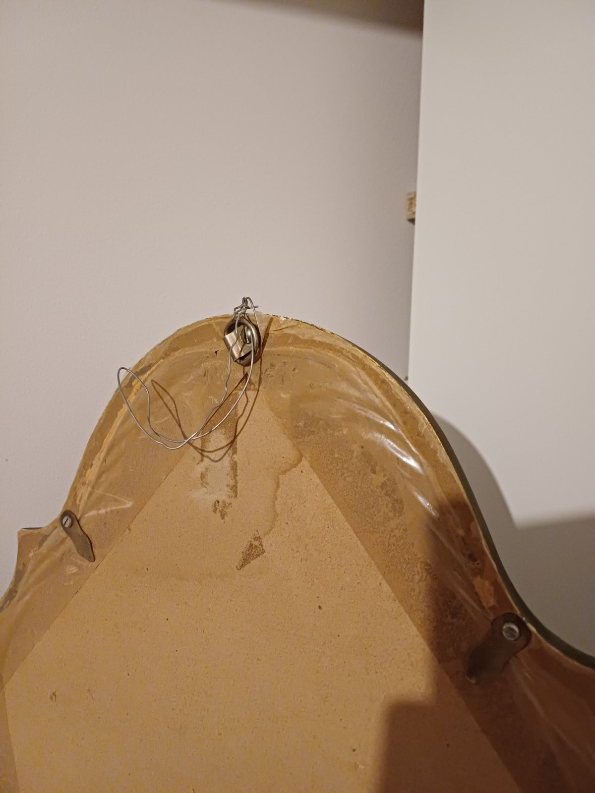 Miroir Doré Baroque - H : 58,5cm / L : 38cm - Bon état - Ancien