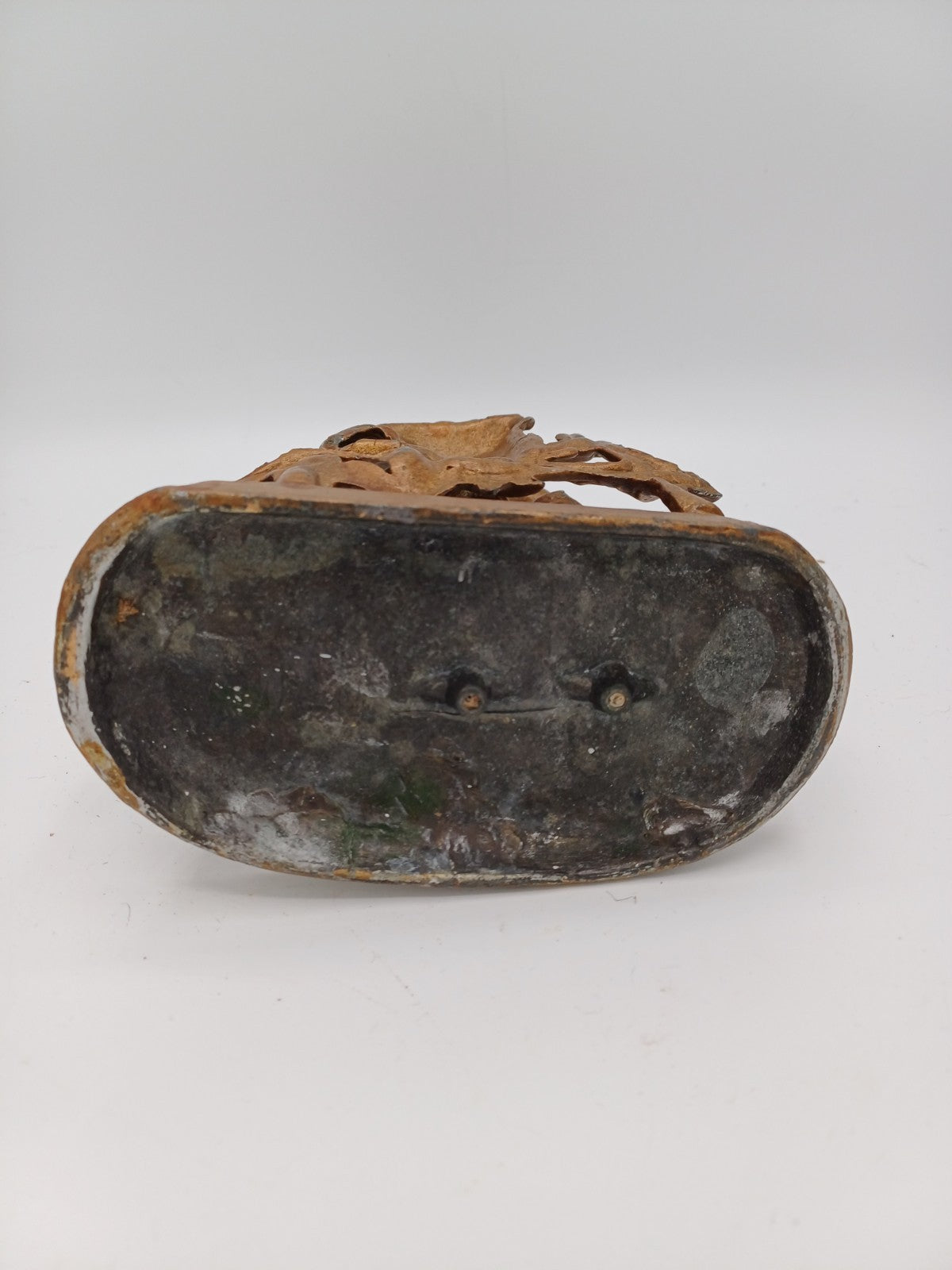 Statuette en régule doré – La femme aux champs - Vintage - Déco