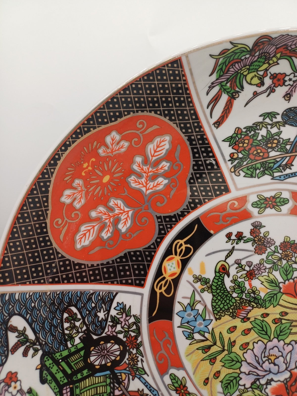 Grand Plat Amarir en Porcelaine Fine de Taous – Maroc AR CONCEPT