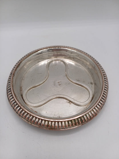 Lot de 2 dessous de bouteille – Christofle & signé PH - Métal Argenté AR CONCEPT