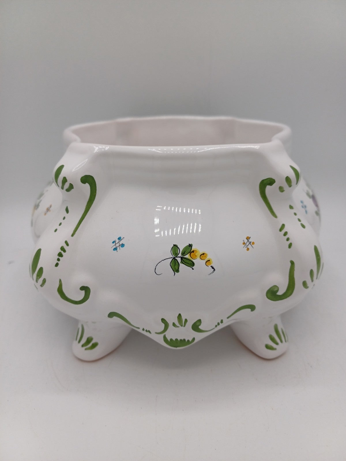 Bonbonnière en Faïence – Faïencerie Dellerie à Moustier - Très bon état AR CONCEPT