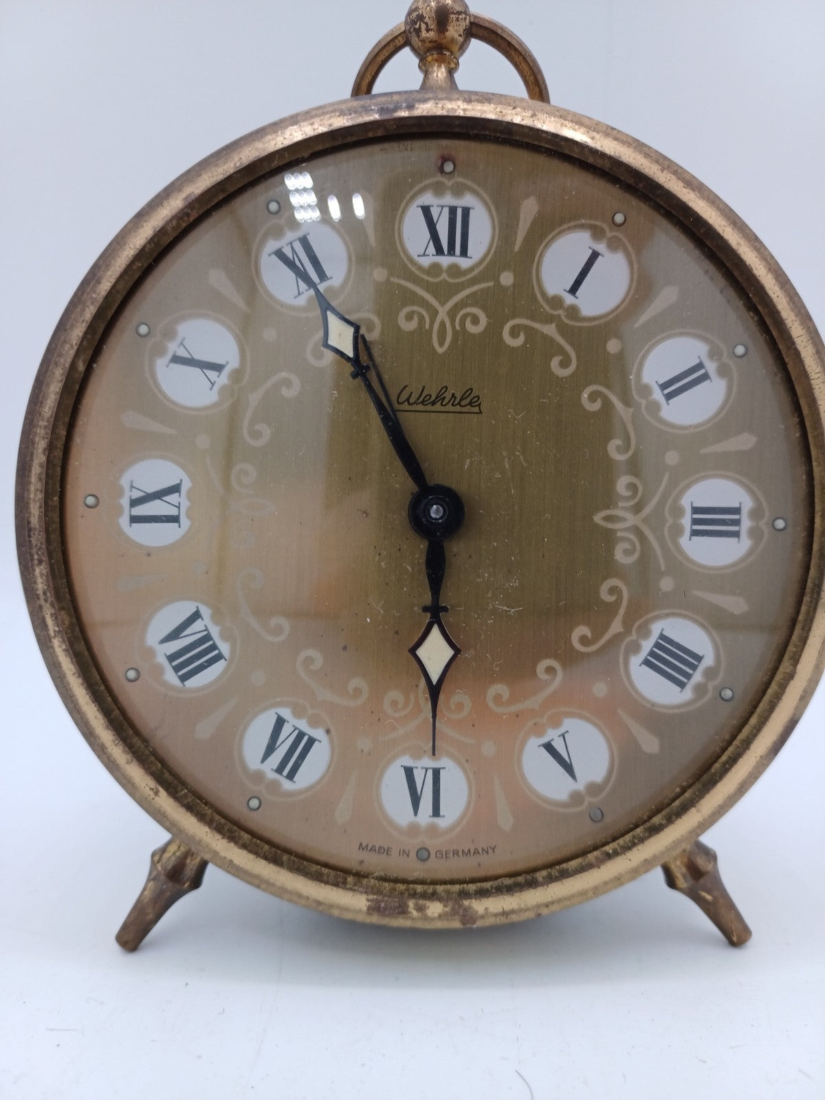 Réveil Wehrle – Doré – Fonctionnel - Collection AR CONCEPT