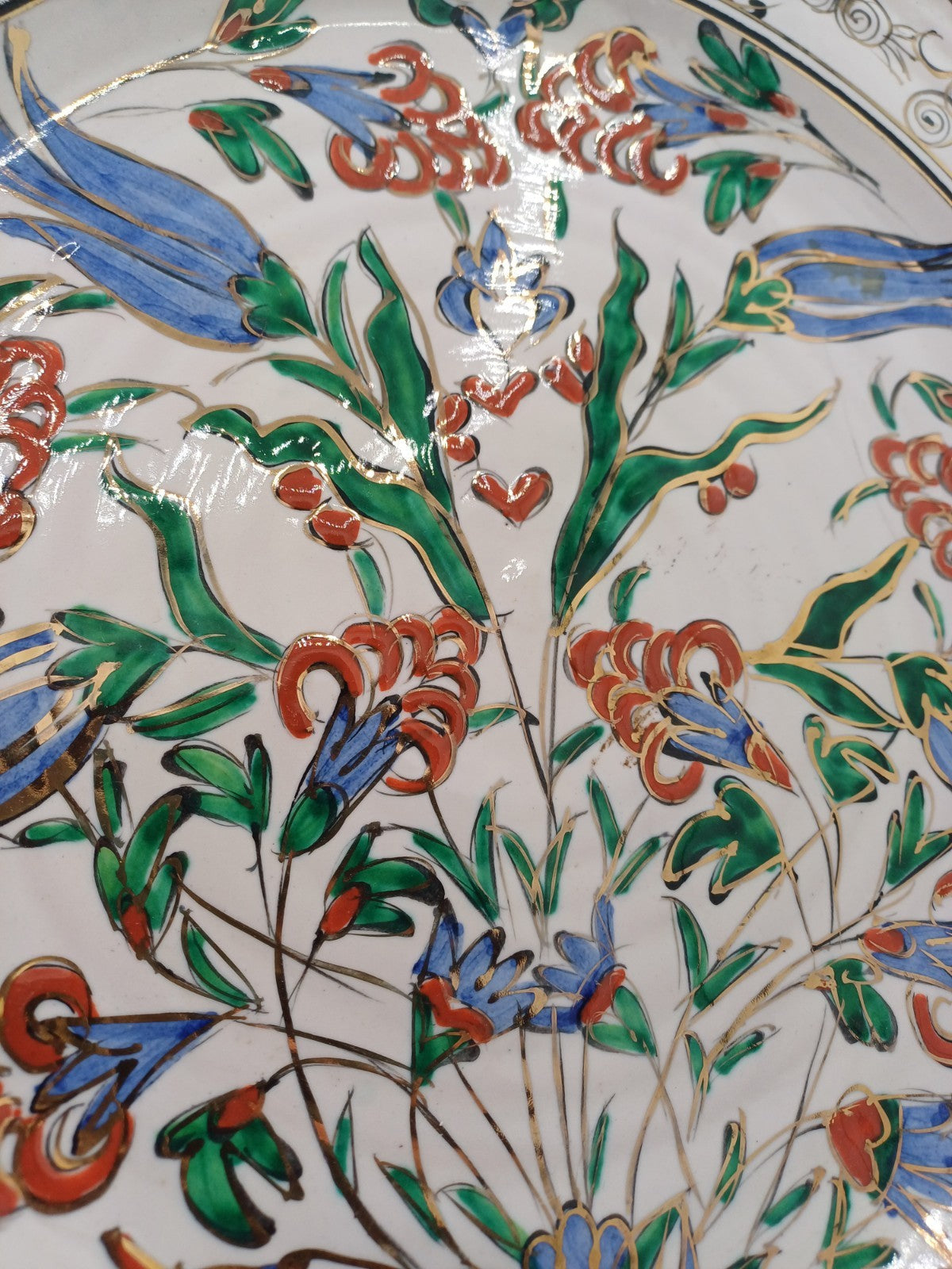 Plat Icaros Pottery – Rhodes (Grèce) – XXe siècle – Peint à la Main - A/212 AR CONCEPT