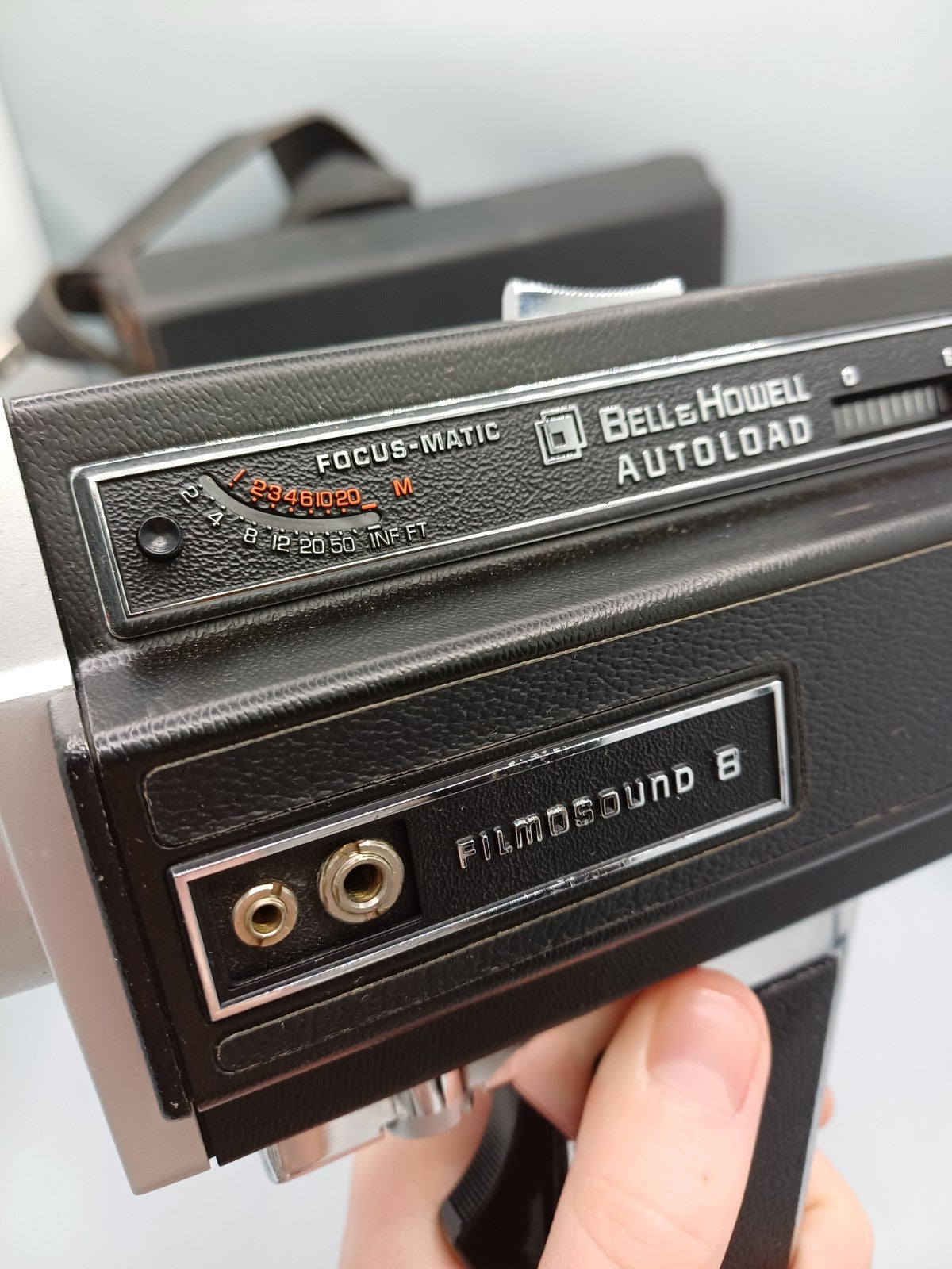 Caméra Bell & Howell Filmsound 8 + Sacoche Année 60/70 - Vintage