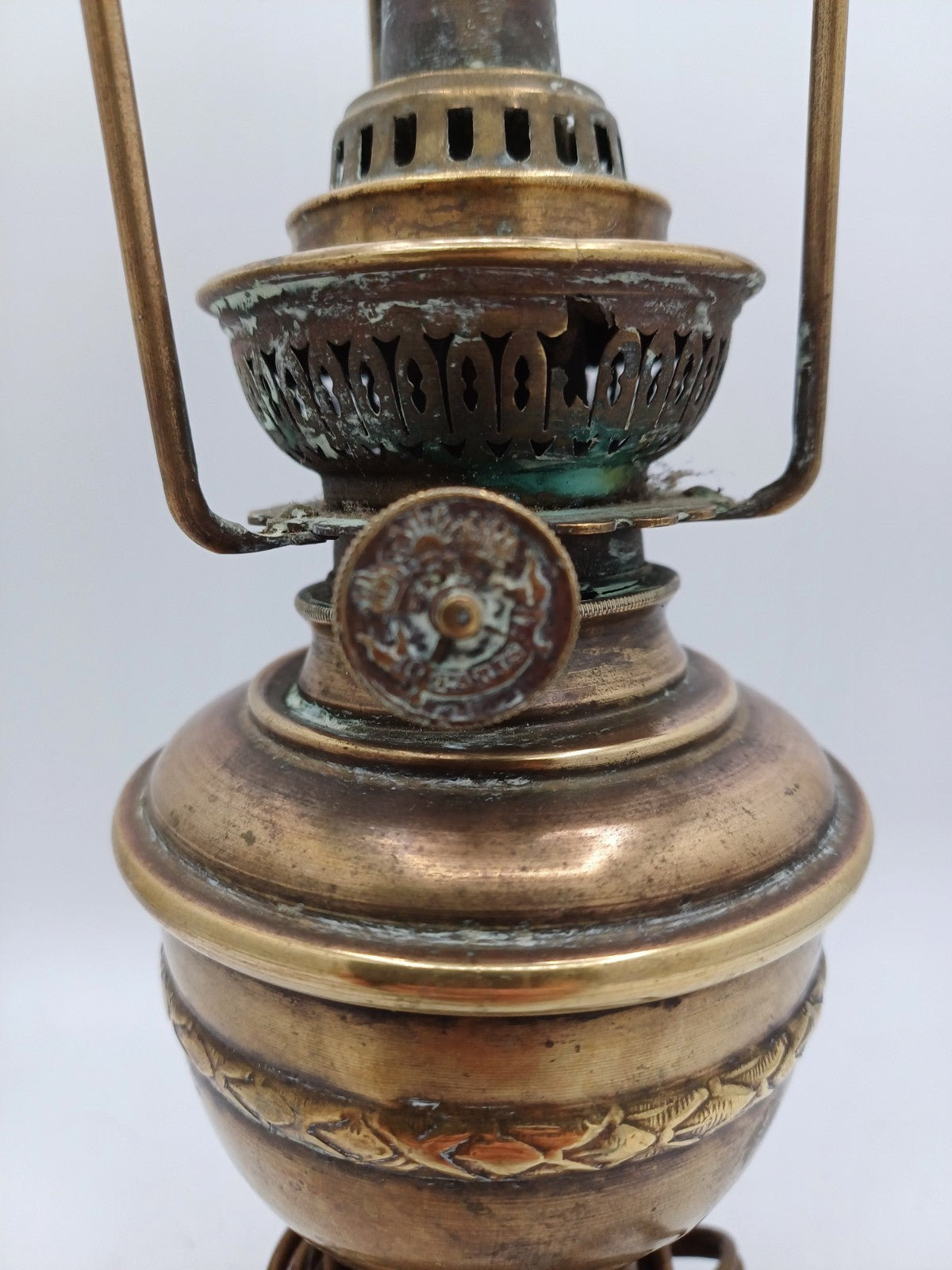 Ancienne lampe en laiton – Vintage AR CONCEPT