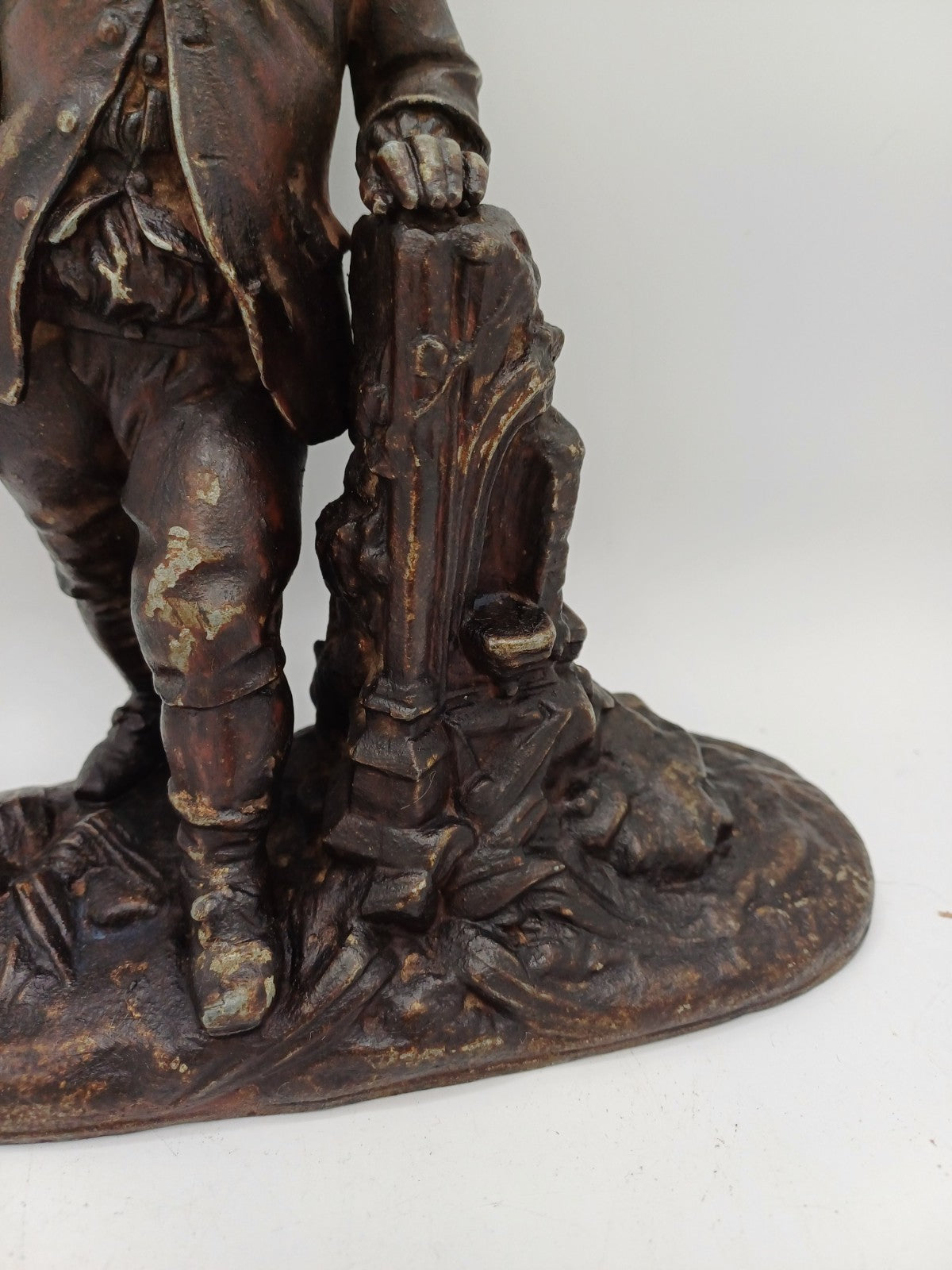 Statue en régule – “L’Écolier” - Vintage - Déco Intérieur