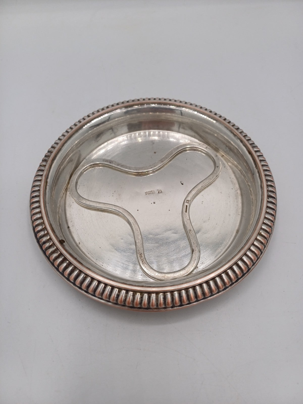 Lot de 2 dessous de bouteille – Christofle & signé PH - Métal Argenté AR CONCEPT