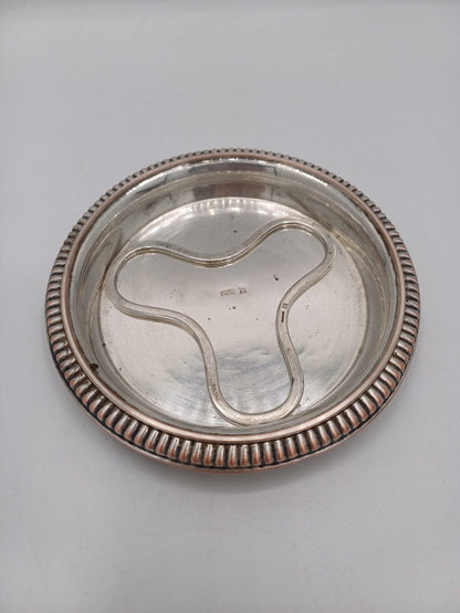 Lot de 2 dessous de bouteille – Christofle & signé PH - Métal Argenté AR CONCEPT