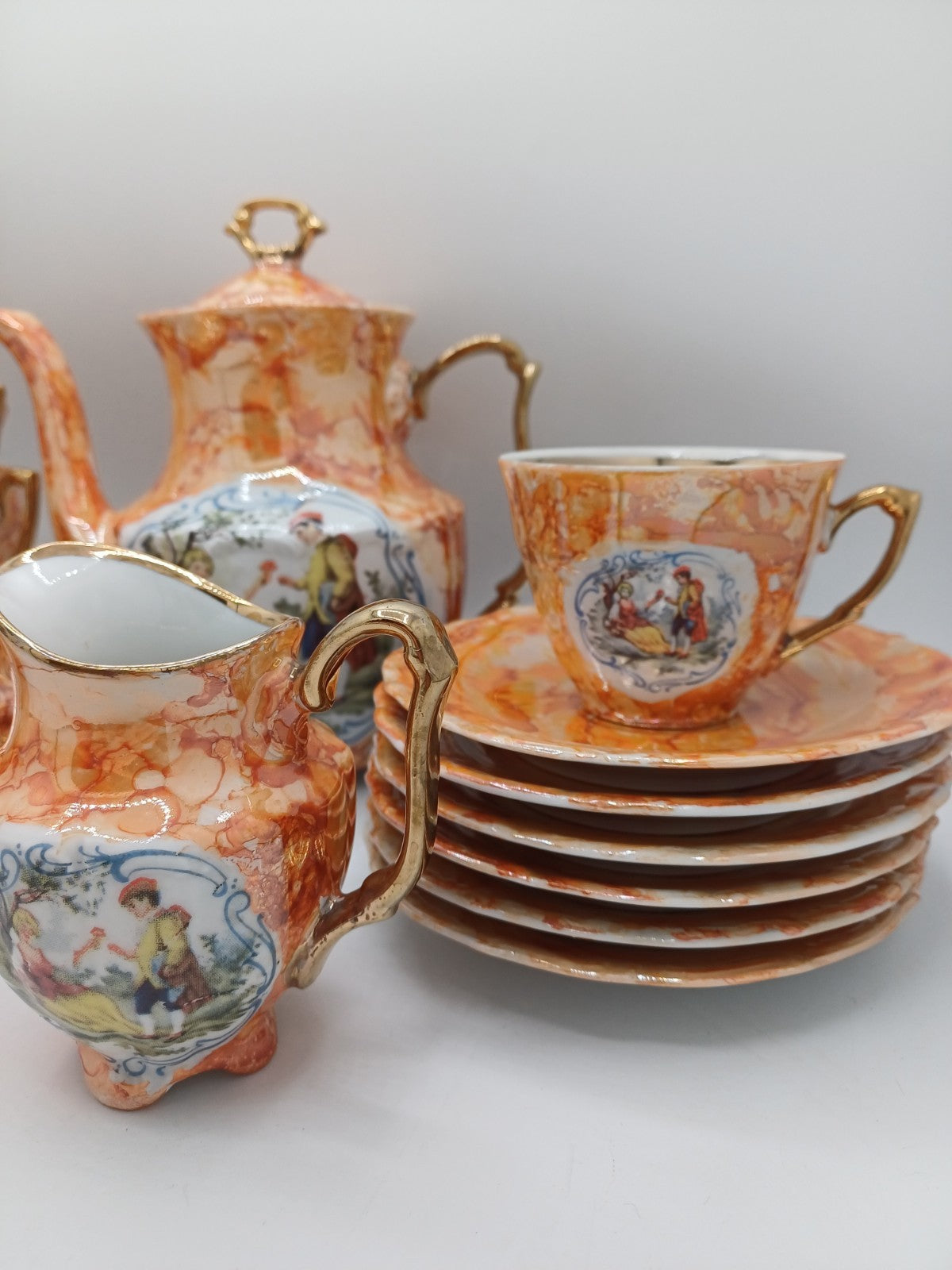 Service à café en porcelaine – Walbrzych, Pologne - Service pour 6 Personnes AR CONCEPT